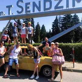 Nowa Huta: Passeio louco por Cracóvia num Trabant antigo