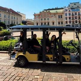 Cracovia: tour por la ciudad en un carrito de golf eléctrico