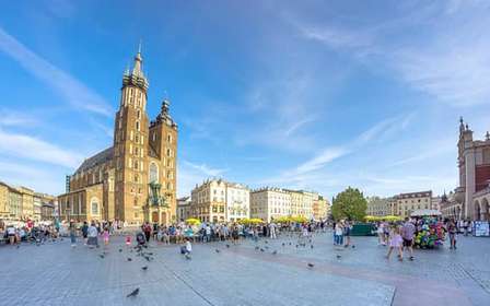 Cracovia: giro turistico in auto elettrica