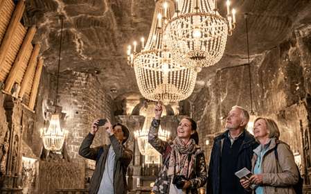 Miniera di sale di Wieliczka: biglietto salta fila e visita guidata