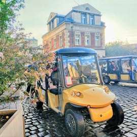 Cracovia: Recorrido turístico en carrito de golf por el Barrio Judío y el Gueto