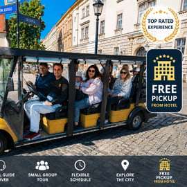 City Tour Cracóvia, carro de golfe. Tour completo particular!