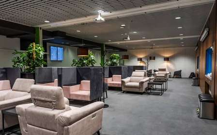 Sala Business del aeropuerto KRK Juan Pablo II de Cracovia-Balice