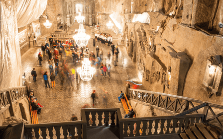 Desde Cracovia: Visita guiada a las minas de sal de Wieliczka