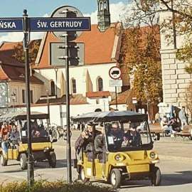 City Tour Cracóvia, carro de golfe. Tour completo particular!