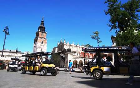 Cracovia: Visita de la ciudad en carrito de golf eléctrico