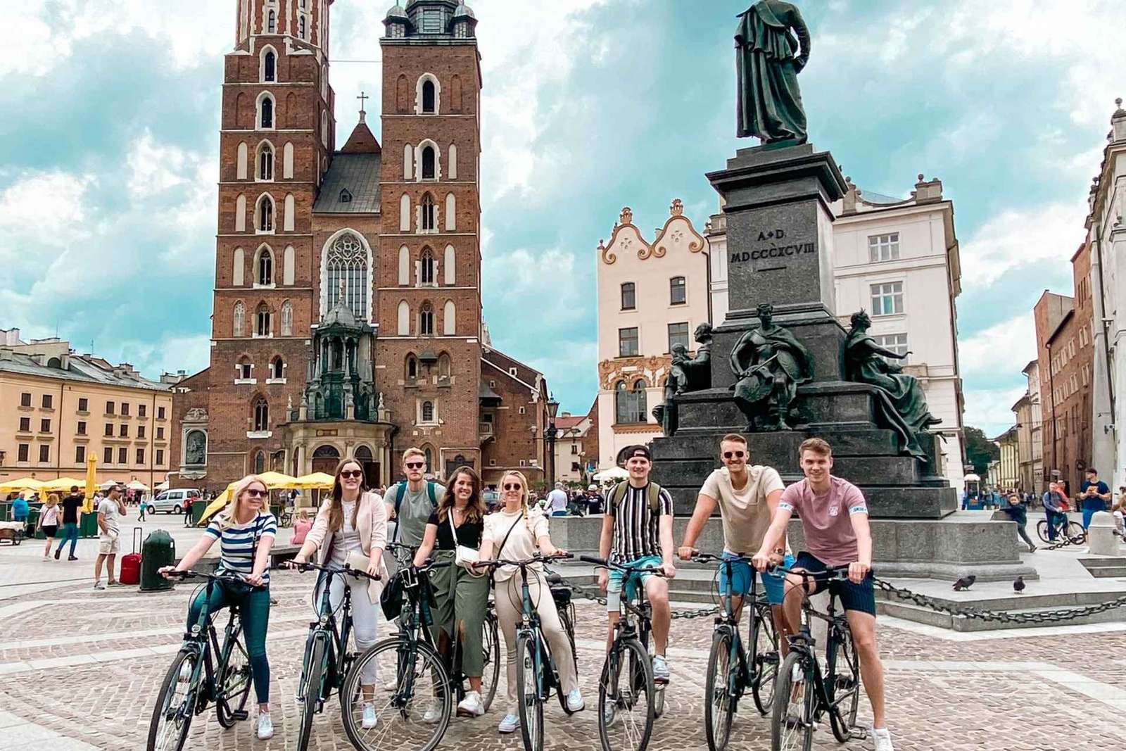 Cracóvia: passeio de bicicleta completo com todos os destaques
