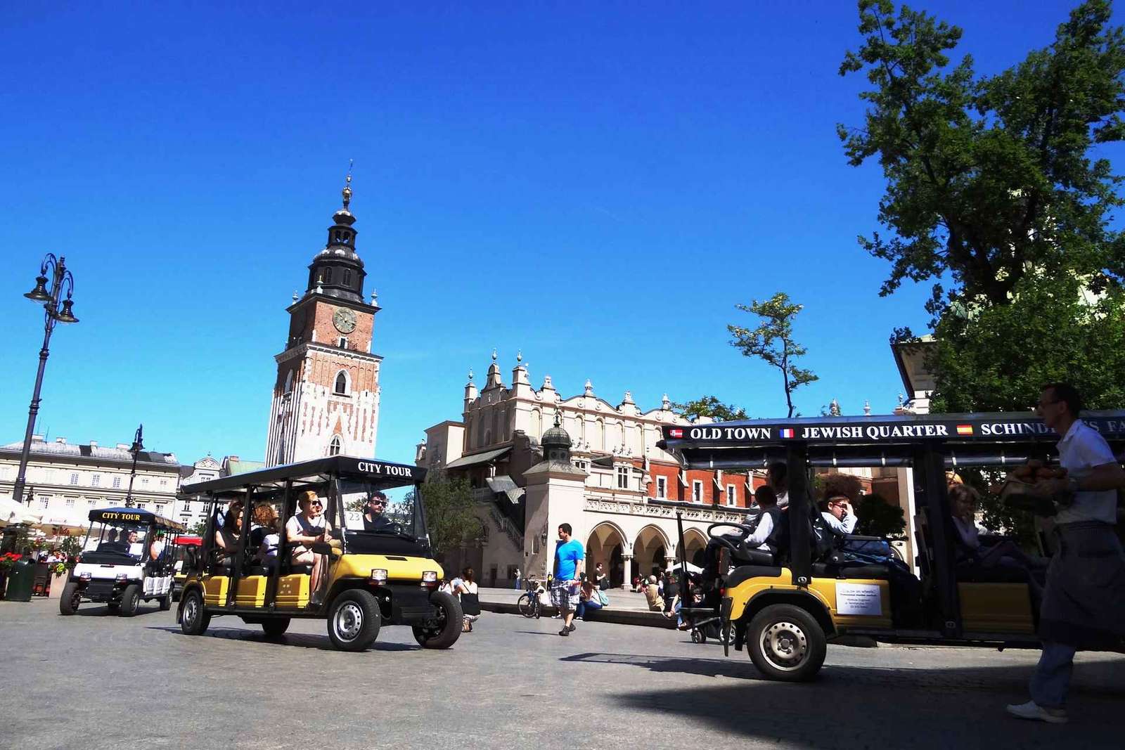 Cracovia: Visita de la ciudad en carrito de golf eléctrico